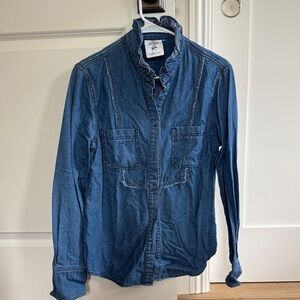 Denim Button Down Shirt